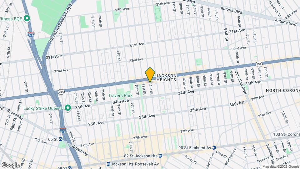 33-26 82nd St Map and Location Details