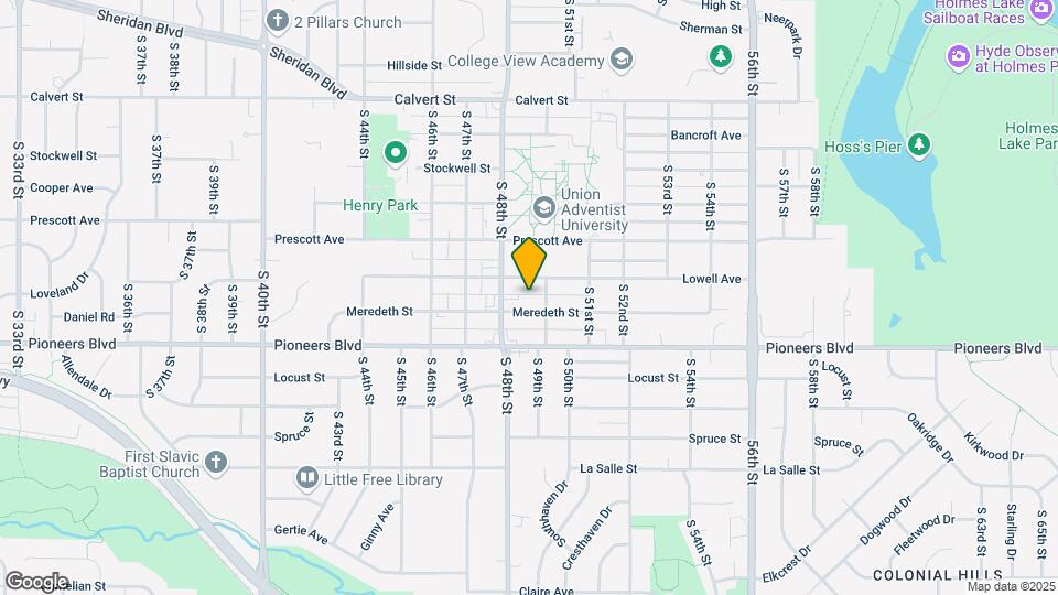 4828 Meredeth St Map and Location Details