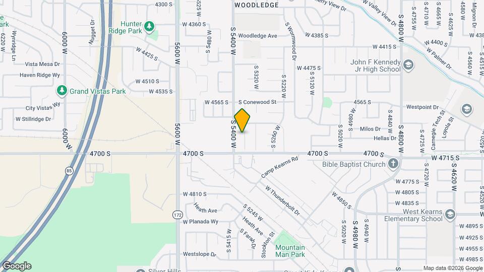 4658 Inca Cir Map and Location Details