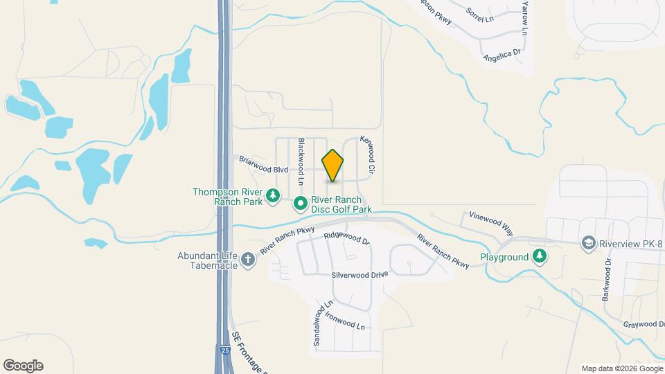 3807 Cedarwood Ln Map and Location Details