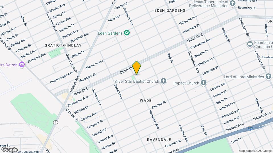 10040 Roseberry St Mapa y Detalles de la Ubicación