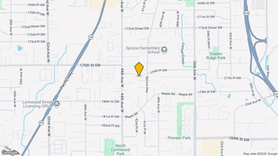 17712 Spruce Way Map and Location Details