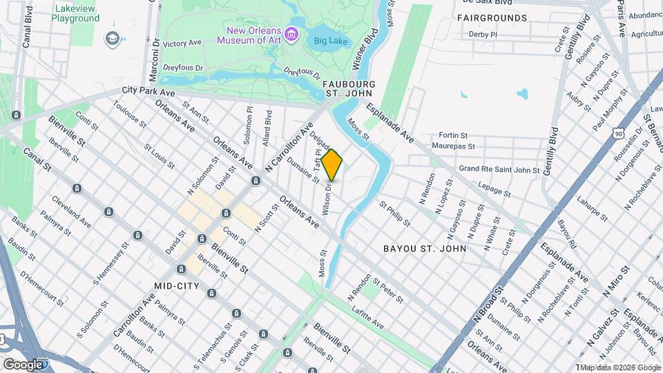 906 Wilson Dr, Unit C Map and Location Details