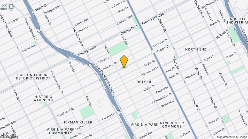 713 Clairmount Ave Map and Location Details