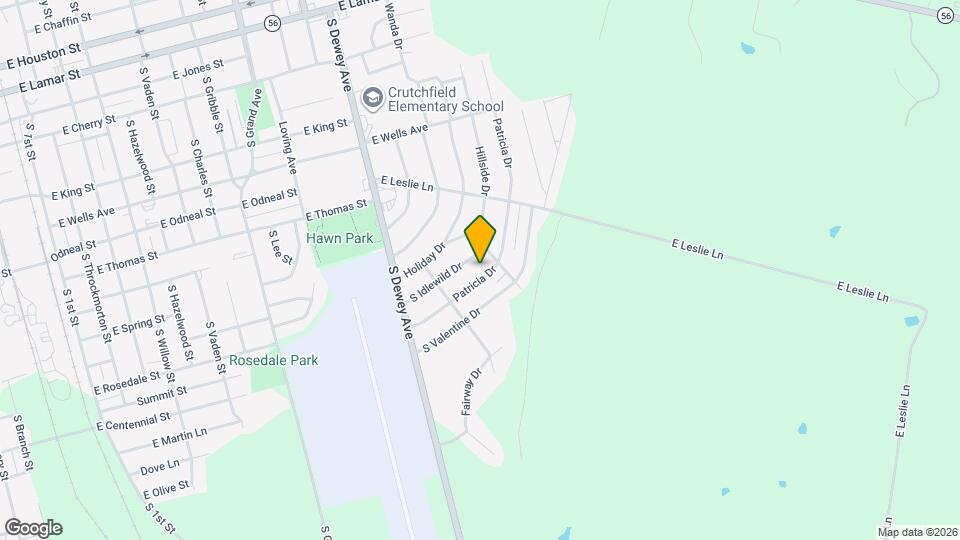 1018 Patricia Dr Map and Location Details