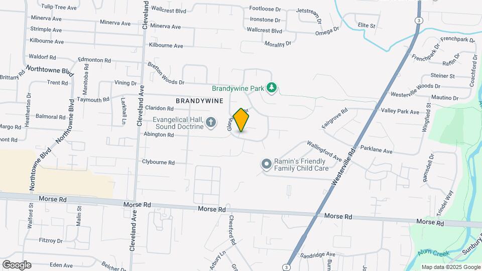 4550 Glenhaven Dr Map and Location Details