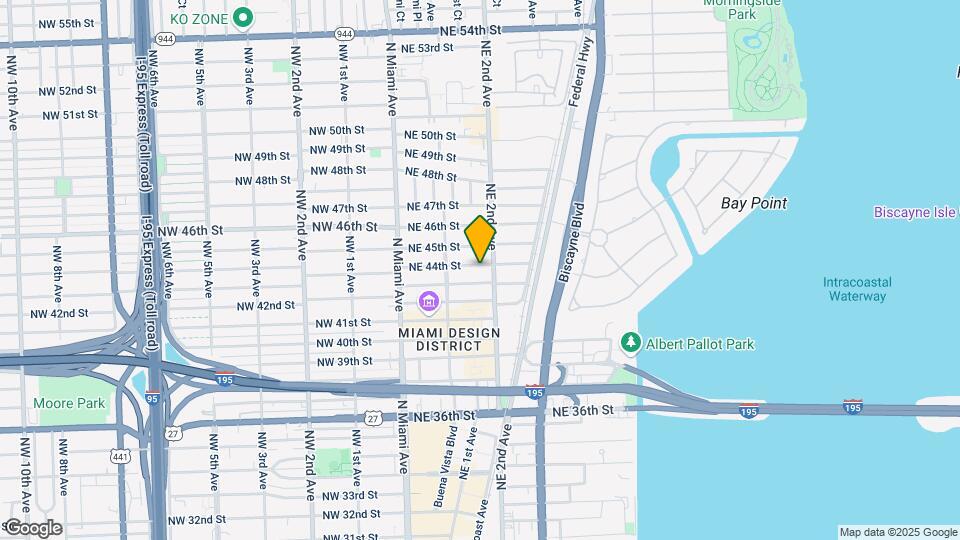 168 NE 44th St Mapa y Detalles de la Ubicación