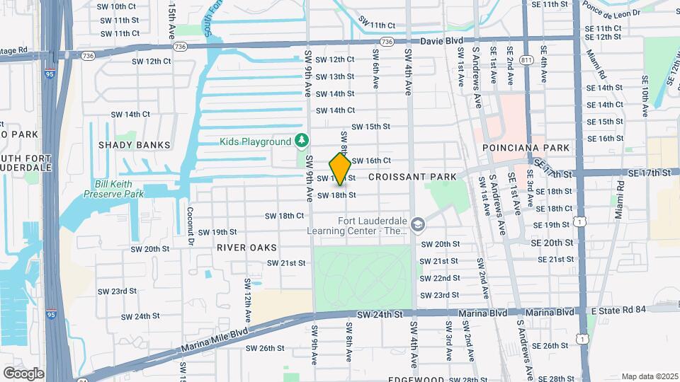 807 SW 18th St Map and Location Details