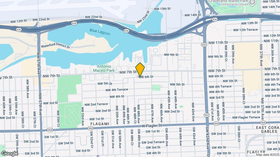 4780 NW 6th St Map and Location Details
