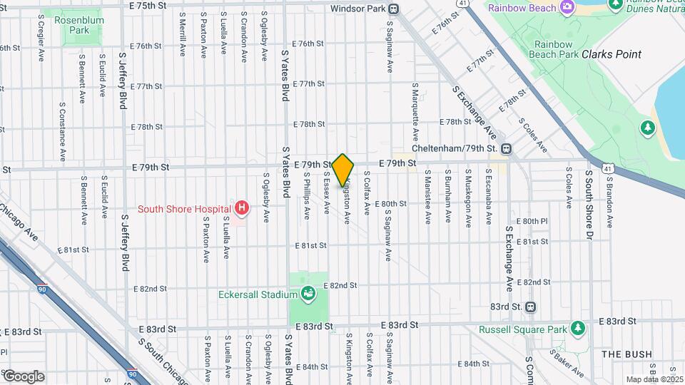 7940 S Kingston Ave, Unit 2 Map and Location Details