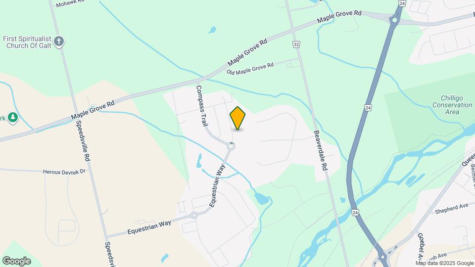 459 Equestrian Way Map and Location Details