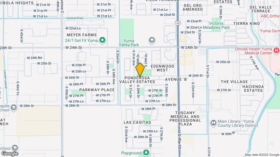 3023 W 26th St Map and Location Details