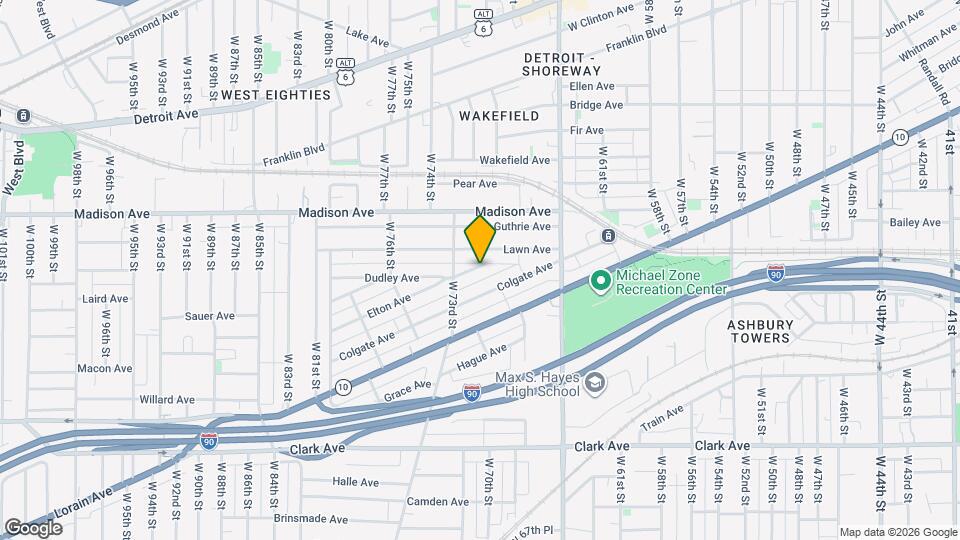 7111 Elton Ave, Unit 2 Mapa y Detalles de la Ubicación