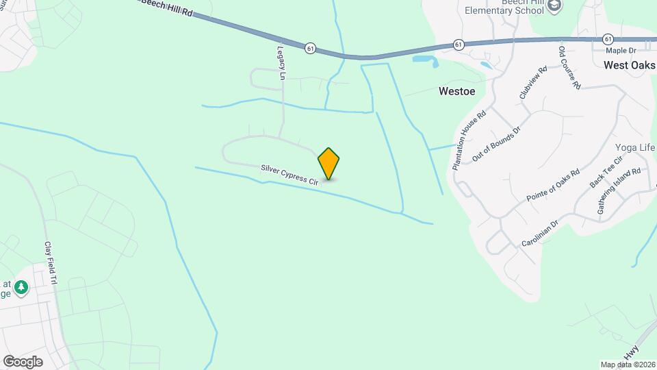 258 Silver Cypress Cir Map and Location Details