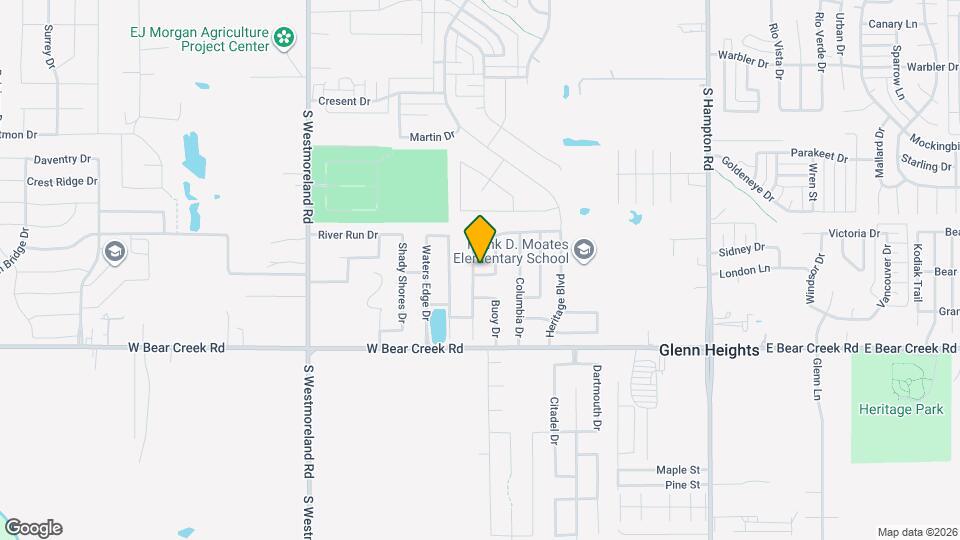 1514 Wavecrest Dr Map and Location Details