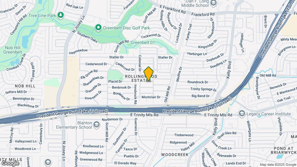2212 Placid Dr Map and Location Details