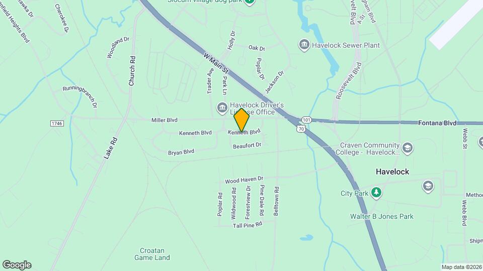 115 Kenneth Blvd Map and Location Details