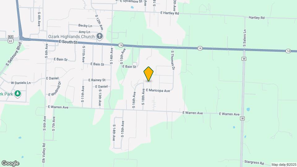 1965 S Trinidad Dr Map and Location Details