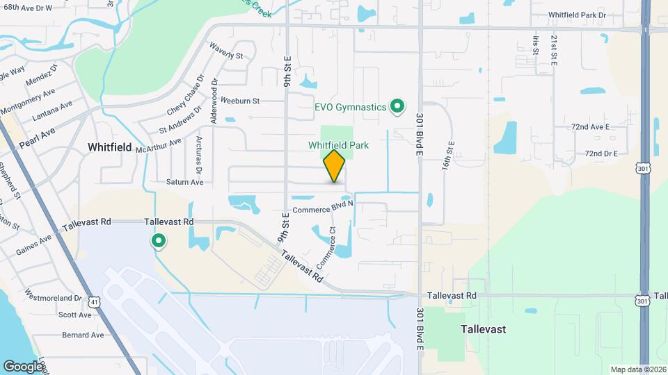 1106 Southern Pine Ln Map and Location Details