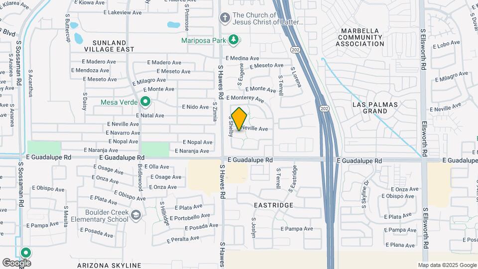 8442 E Navarro Cir Map and Location Details