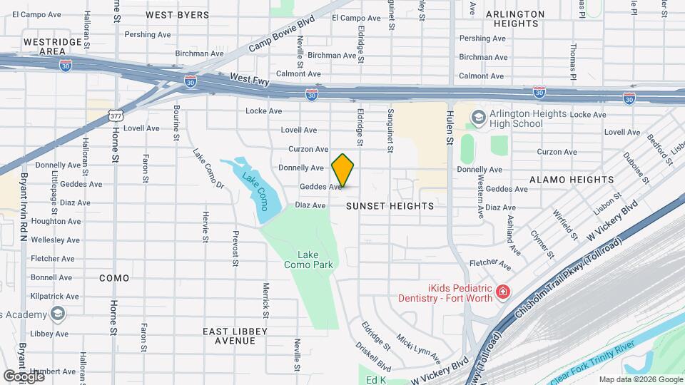 4923 Geddes Ave Map and Location Details