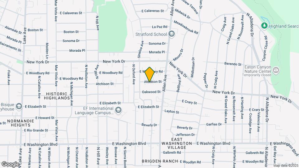 1746 Atchison St Map and Location Details