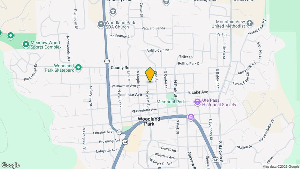 417 N West St Map and Location Details