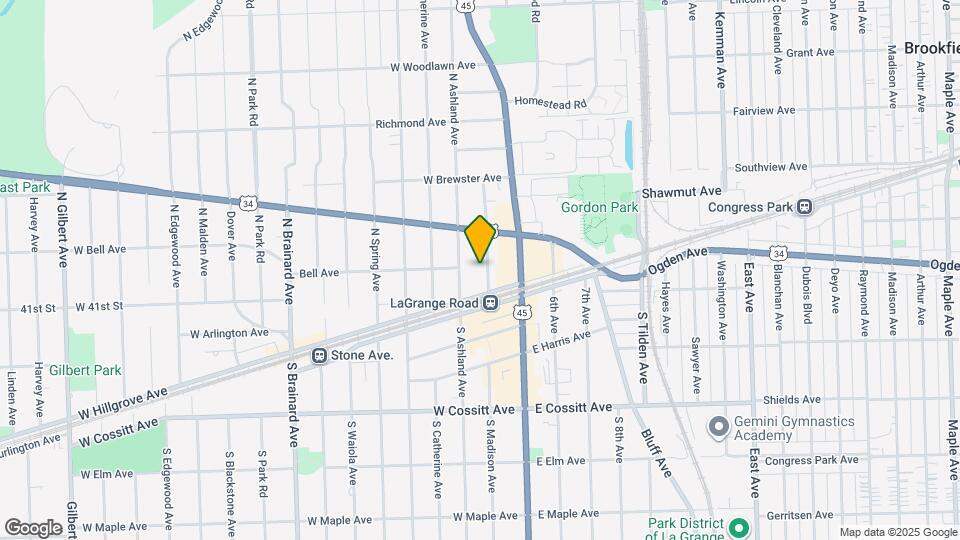 24 N Madison Ave Map and Location Details