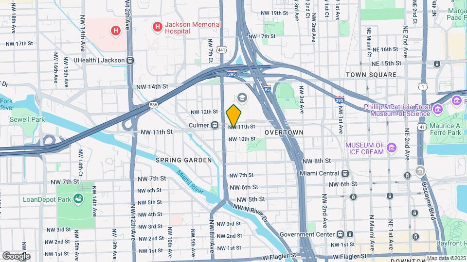 636 NW 11th St Map and Location Details