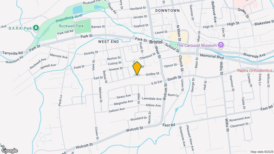 103 Gridley St, Unit 2nd Floor Mapa y Detalles de la Ubicación