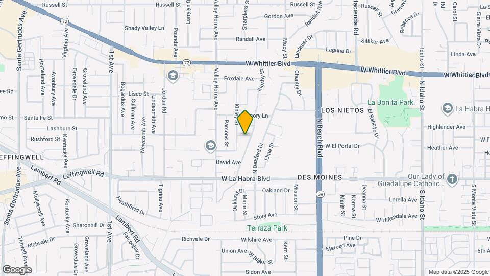 2430 Bancroft Ave Map and Location Details