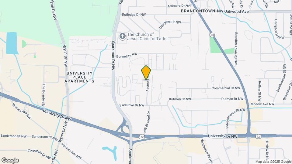 1421 Ascent Trail NW Map and Location Details