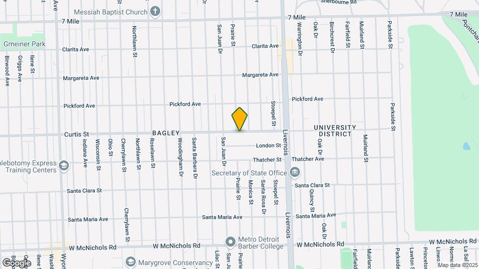 7337 Curtis St Mapa y Detalles de la Ubicación