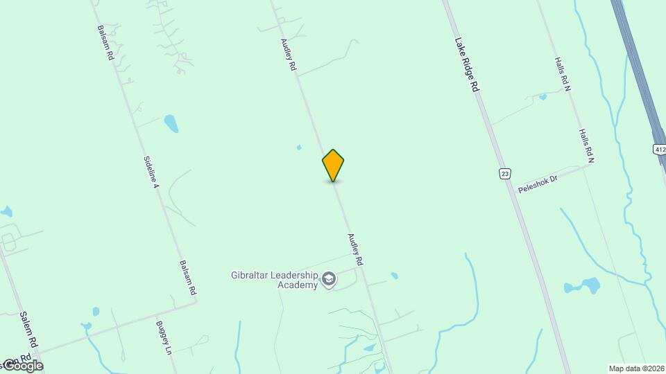 3296 Audley Rd Map and Location Details