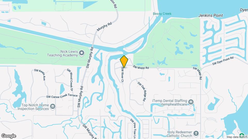 643 SW River Ct Map and Location Details