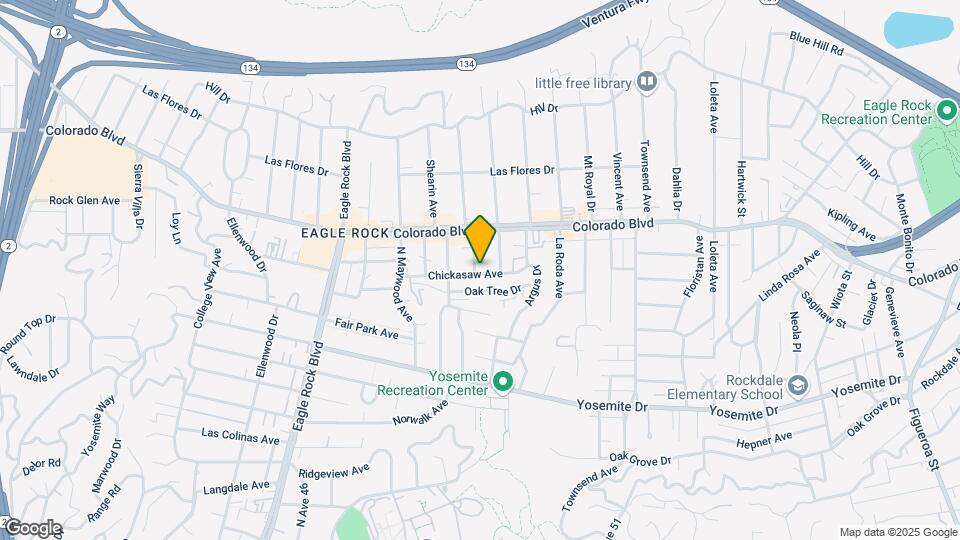 5052 Highland View Ave Mapa y Detalles de la Ubicación