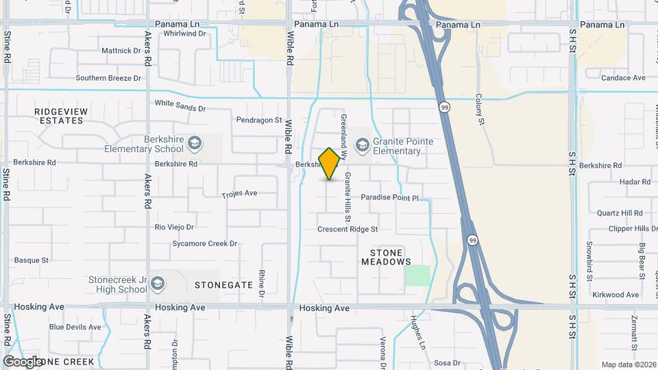 3023 Boulder Ridge Ln Map and Location Details