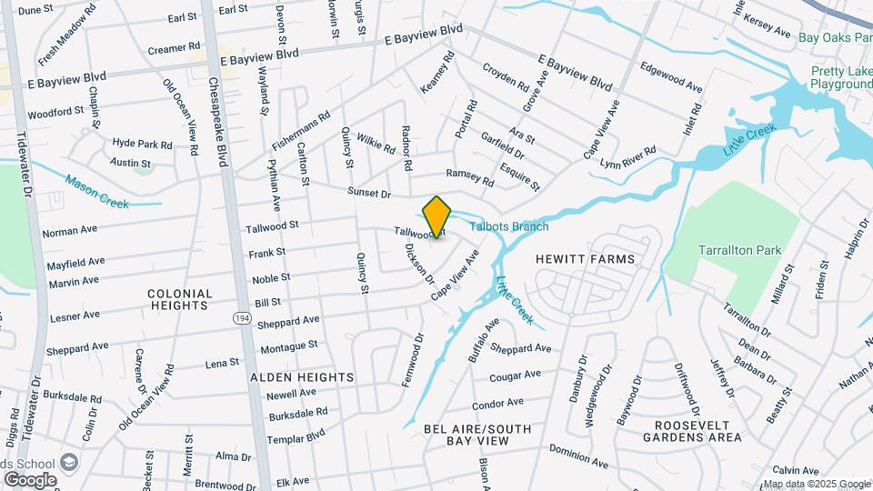 1633 Tallwood Ct Map and Location Details