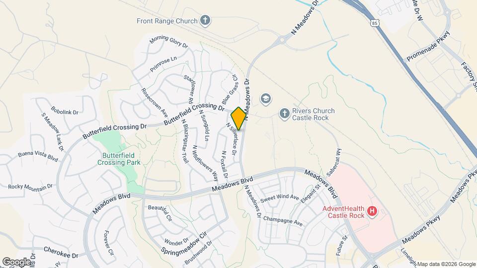 4922 N Silverlace Dr Map and Location Details