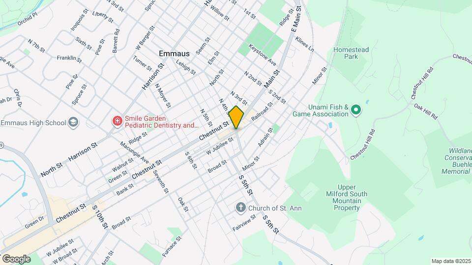 14 S Fourth St Map and Location Details