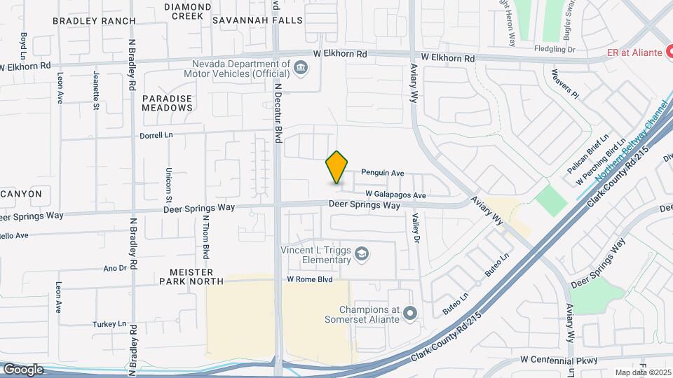 6833 Babbler St Map and Location Details