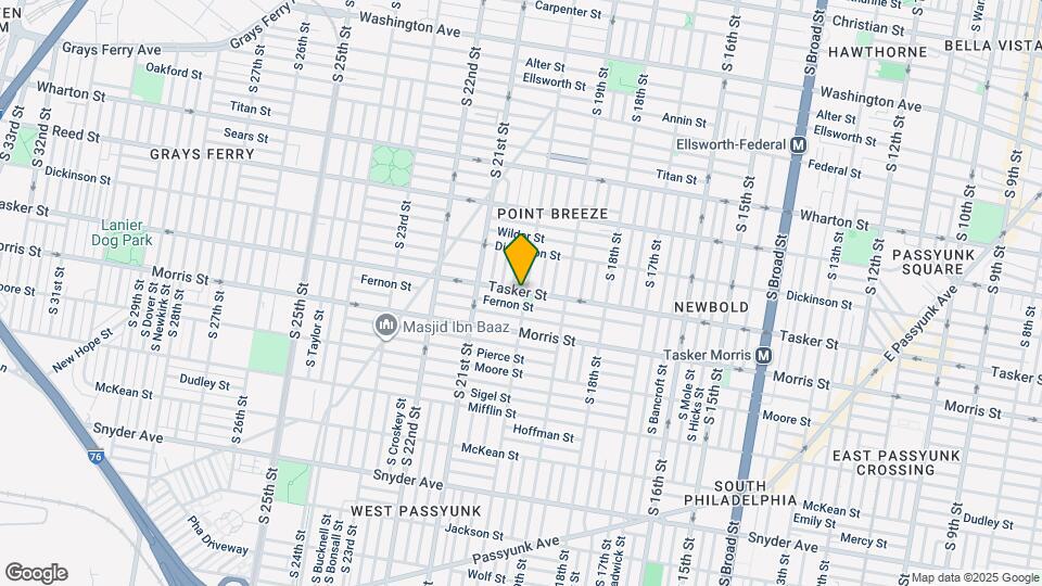 1548 S 20th St Map and Location Details