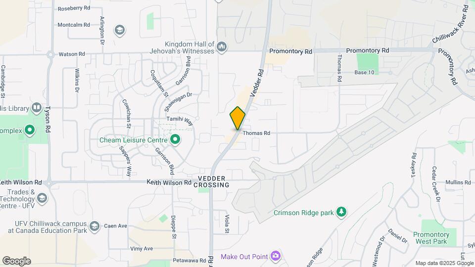 45150 Thomas Rd Map and Location Details