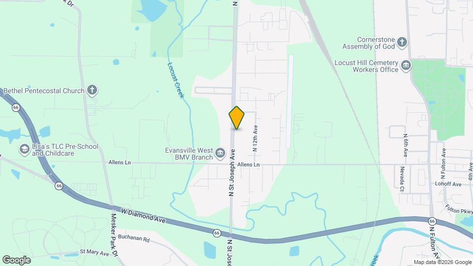 3305 N St Joseph Ave Map and Location Details