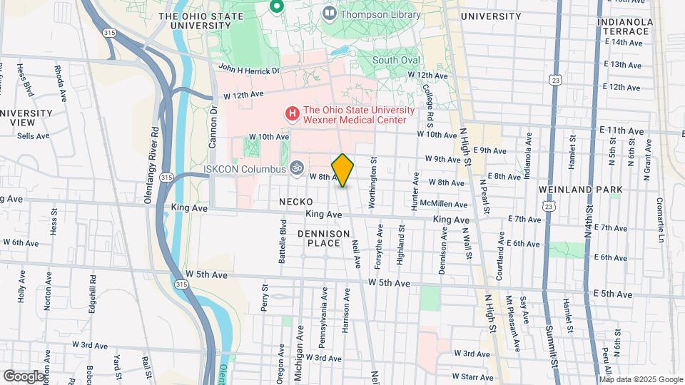 1473 Neil Ave Map and Location Details