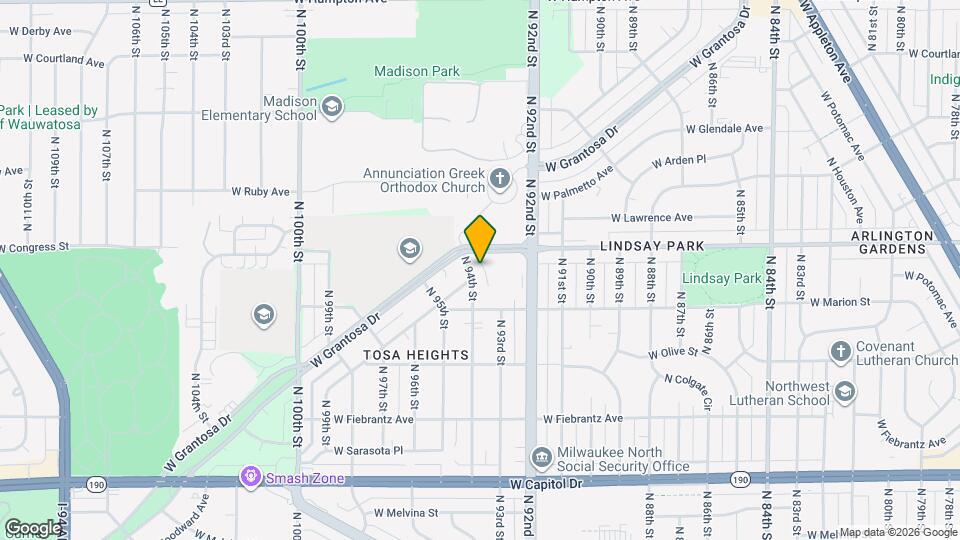 4340 N 94th St Map and Location Details