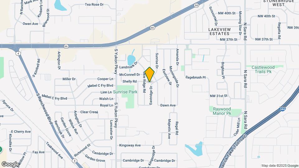 516 Eastridge Dr Map and Location Details