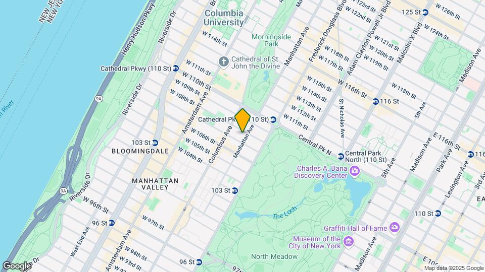 161 Manhattan Ave Map and Location Details