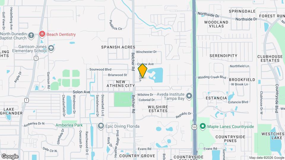 3037 Park Ln Map and Location Details