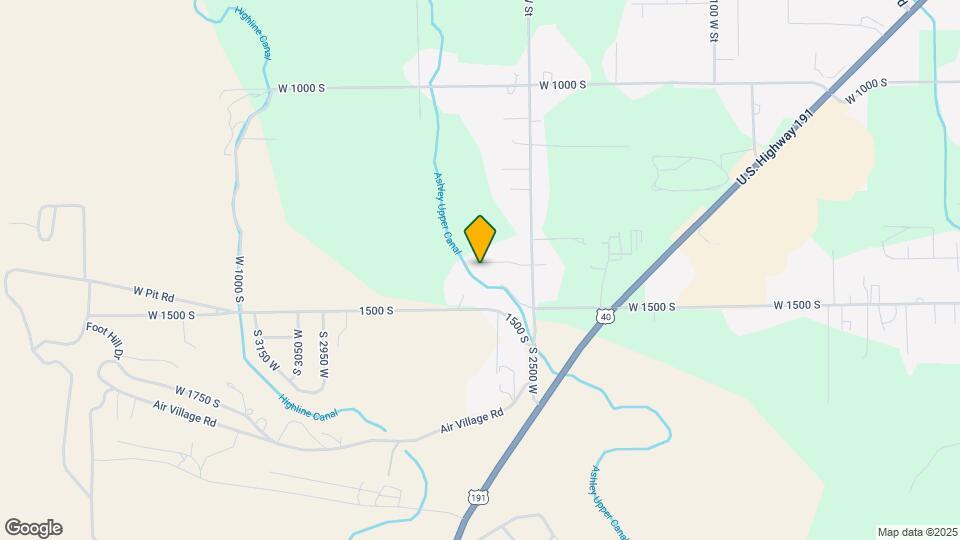 2611 W 1400 S Map and Location Details